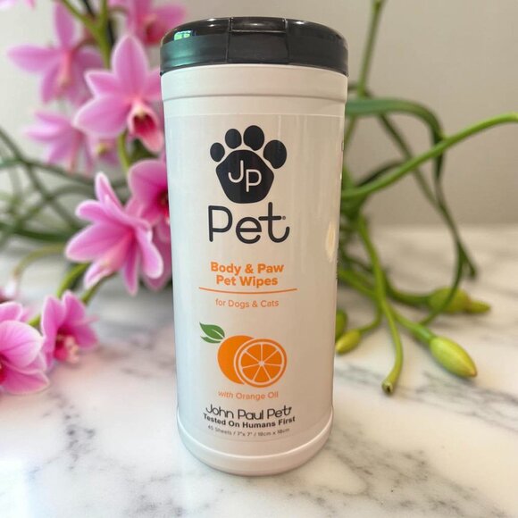 John Paul Paul Mitchell Orange Oil Pet Body & Paw Wipes - Picture 1 of 1